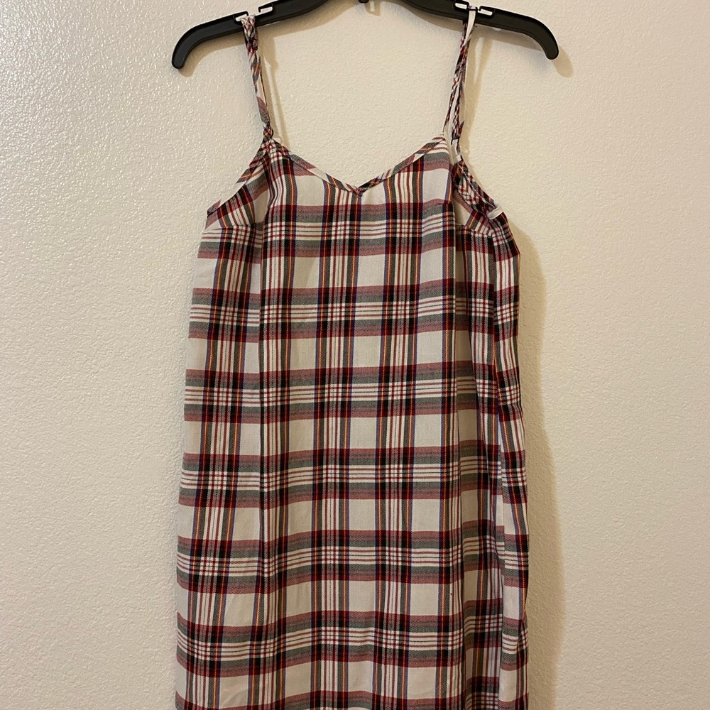 Plaid Jumper Dress from Urban Outfitters
